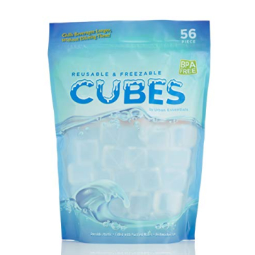 Urban Essentials Reusable Ice Cubes for Flavorful Drinks