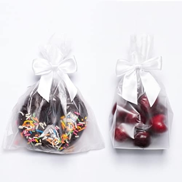 Rainbow Pana Twist Tie Bows 120 Pack for Easy Gift Wrapping