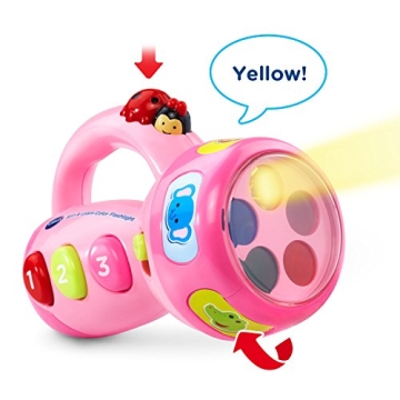 VTech Spin and Learn Color Flashlight for Toddlers