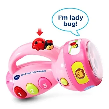 VTech Spin and Learn Color Flashlight for Toddlers