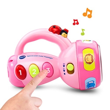 VTech Spin and Learn Color Flashlight for Toddlers