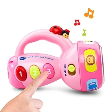 VTech Spin and Learn Color Flashlight for Toddlers