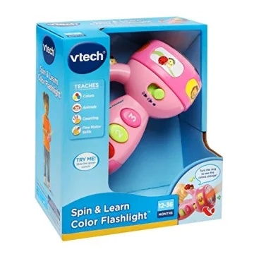 VTech Spin and Learn Color Flashlight for Toddlers