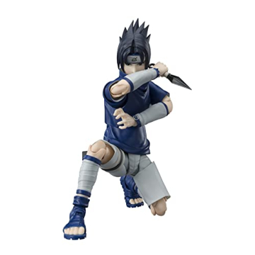 TAMASHII NATIONS Naruto Sasuke Uchiha S.H.Figuarts Action Figure - Ninja Prodigy