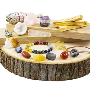 Complete White Sage & Crystal Healing Kit for Wellness