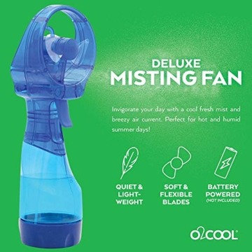 O2COOL Misting Fan - Portable and Easy to Use