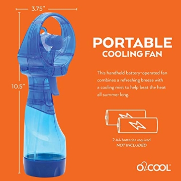 O2COOL Misting Fan - Portable and Easy to Use