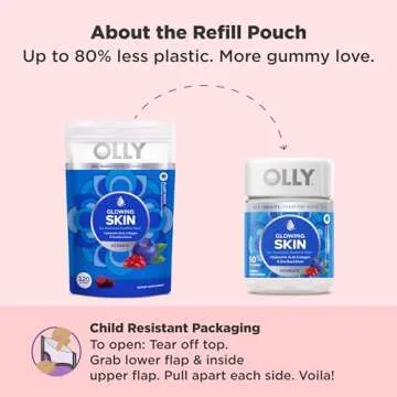 OLLY Glowing Skin Collagen Gummies for Hydrated Skin