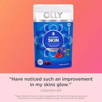 OLLY Glowing Skin Collagen Gummies for Hydrated Skin