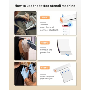 Itari M08F Wireless Tattoo Printer - Compact, Efficient & Easy to Use