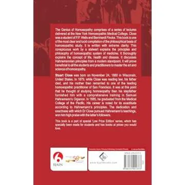 Genius of Homeopathy Lectures and Essays On Homeopathic Philosophy