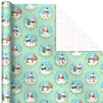 Hallmark Christmas Wrapping Paper 3 Rolls Pack 120 sq ft