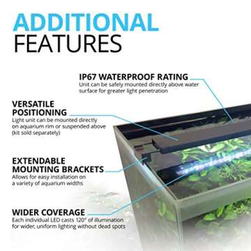 Fluval Plant 3.0 LED Light - Ideal for Planted Aquariums