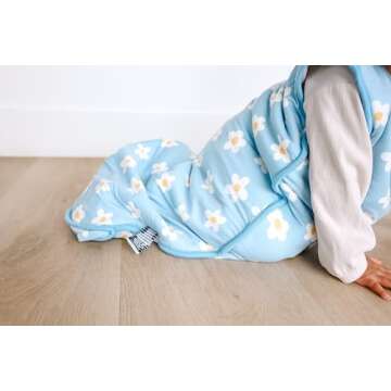 Copper Pearl Sleep Sack: Warm and Cozy Baby Bag in a Variety of Trendy Designs, Safe Alternative to Blankets, Sleeveless Baby Sleep Sack Swaddle Sizes Newborn to 24 Months - Della