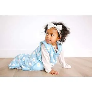 Copper Pearl Sleep Sack: Warm and Cozy Baby Bag in a Variety of Trendy Designs, Safe Alternative to Blankets, Sleeveless Baby Sleep Sack Swaddle Sizes Newborn to 24 Months - Della