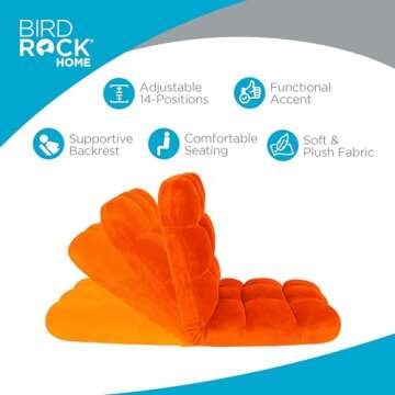 Adjustable Memory Foam Floor Chair for Kids & Teens