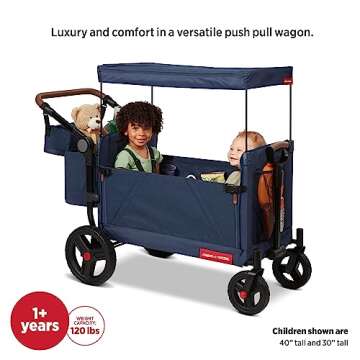 Radio Flyer Atlas Stroll 'N Wagon for Family Adventures