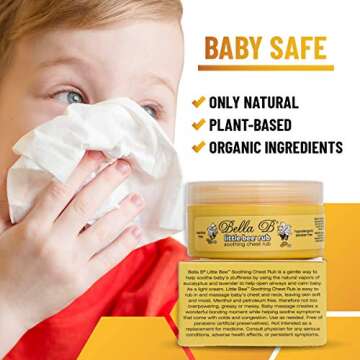 Bella B Soothing Baby Chest Rub - 2 oz - Organic Relief