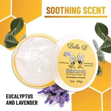 Bella B Soothing Baby Chest Rub - 2 oz - Organic Relief