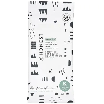 The Honest Company Clean Conscious Unscented Wipes | Over 99% Water, Compostable, Plant-Based, Baby ...