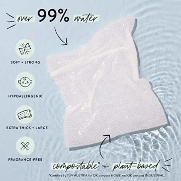 Honest Company Clean Conscious Wipes for All Skin Types, 10 Count
