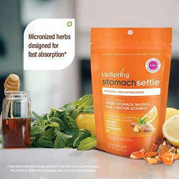 Ginger Ginger Drops for Nausea Relief | Upspring Stomach Settle