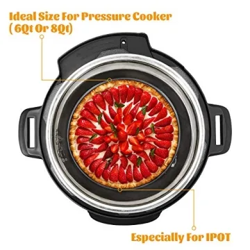 HIWARE 7 Inch Non-stick Springform Pan for Instant Pot