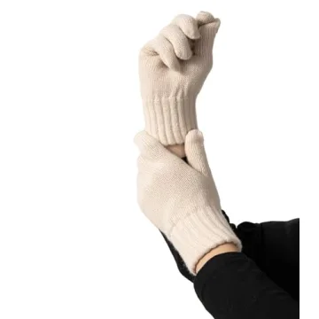 Embouro 100% Cashmere Gloves for Women - Ultra Soft Winter Accessory