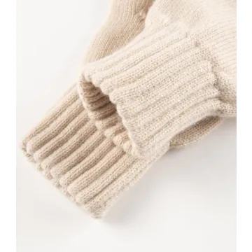 Embouro 100% Cashmere Gloves for Women - Ultra Soft Winter Accessory