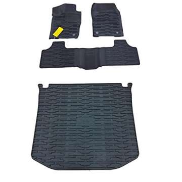 Jeep Grand Cherokee Rubber Slush Floor Mats & Cargo Tray Liner Set Mopar