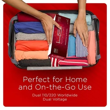 HSI Professional Ceramic Flat Iron with Travel Argan Oil