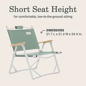 Coleman Living Collection Premium Outdoor Furniture Assortment, Lightweight & Weatherproof Chair, Table, Cot, & Bench for Backyard Patio or Campsite with Carry Bags & Handles