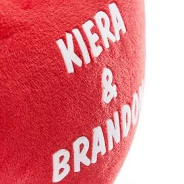 Let's Make Memories Personalized Kissy Plush Bears for Couples - Valentines Day - for Him - for Her - Romantic Stuffed Animals - Love - Amor - Te Amo - I Love You - Teddy Bears