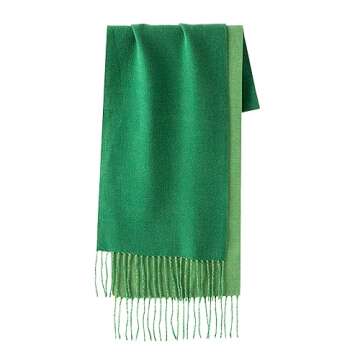 CALVIN & OLIVIA Ultra-Soft Winter Cashmere Feel Scarf Warm Long Unisex Winter Scarves Perfect Holida...