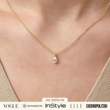 Ana Luisa Women's 14K Gold Plated Necklace - Adjustable, Hypoallergenic & Stylish