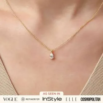 Ana Luisa Women's 14K Gold Plated Necklace - Adjustable, Hypoallergenic & Stylish