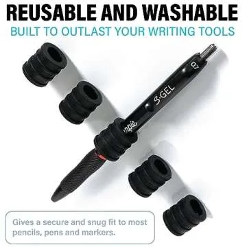 Better Labz STICK-O PEN Magnetic Pen Pencil Holder - Holds most pens, pecils and thin markers. Ideal for Fridge, Task BoardS, Workshops, Classrooms, Offices and Kitchens.