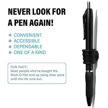 Better Labz STICK-O PEN Magnetic Pen Pencil Holder - Holds most pens, pecils and thin markers. Ideal for Fridge, Task BoardS, Workshops, Classrooms, Offices and Kitchens.