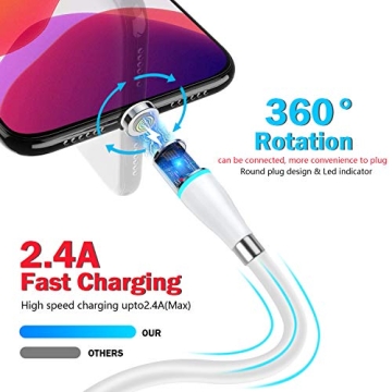 AICase 3-in-1 Magnetic Charging Cable for Fast Charging