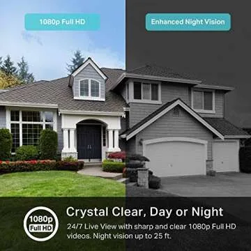 Kasa Home Security Camera KC310S2 1080P with Siren and Night Vision