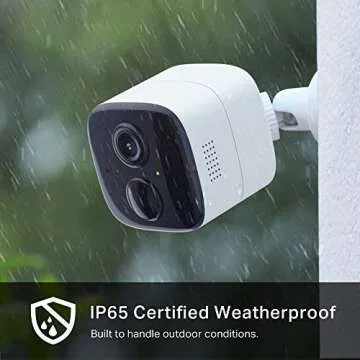 Kasa Home Security Camera KC310S2 1080P with Siren and Night Vision