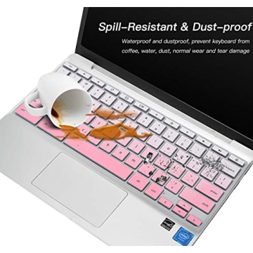 CaseBuy HP 14 inch Chromebook Keyboard Cover - Ombre Pink