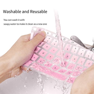 CaseBuy HP 14 inch Chromebook Keyboard Cover - Ombre Pink