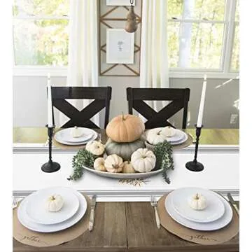 Fall Thanksgiving Table Runners for Dining Tables 70 Inch