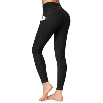 Ewedoos Women's Tummy Control Yoga Pants with Pockets