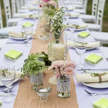 Acrylic Cocktail Napkin Holder for Table, Clear Beverage Napkin Holder Square Rectangle for Dinner, Kitchen, Bathroom, Restaurant, Bar (2 Pieces, 5.5 x 5.5 Inch)