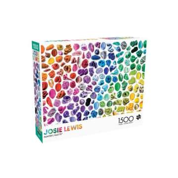 Buffalo Games - Josie Lewis - Painter's Palette - 1500 Piece Jigsaw Puzzle for Adults Challenging Puzzle Perfect for Game Nights - 1500 Piece Finished Size is 31.50 x 23.50