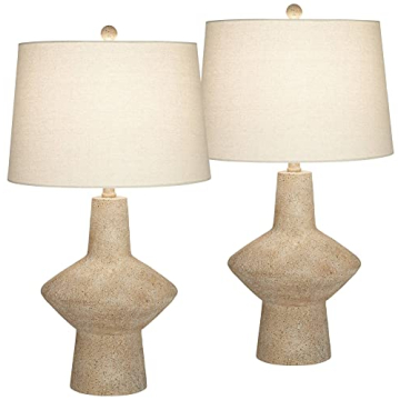 360 Lighting Cozumel 26 3/4" Tall Coastal Table Lamps Set
