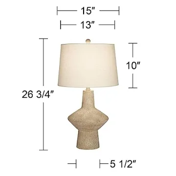 360 Lighting Cozumel 26 3/4" Tall Coastal Table Lamps Set