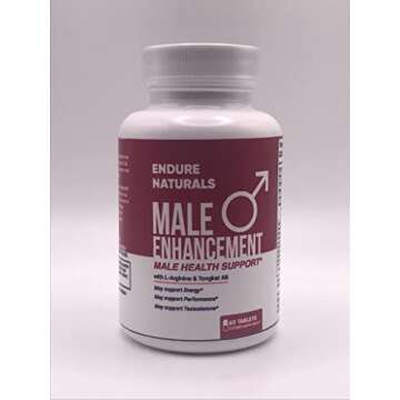 Zonata Endure Naturals Strength Support - Male Enhancement Supplement - 60 Count